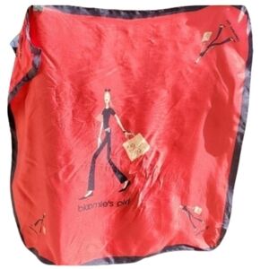 Bloomingdales Girl Vintage Silk scarf‎